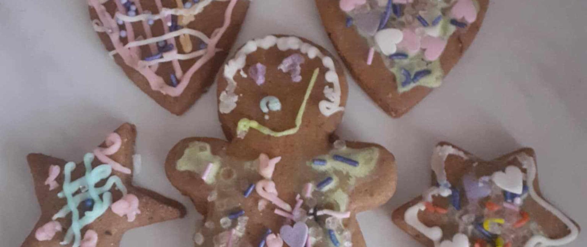 Udekorowane pierniczki