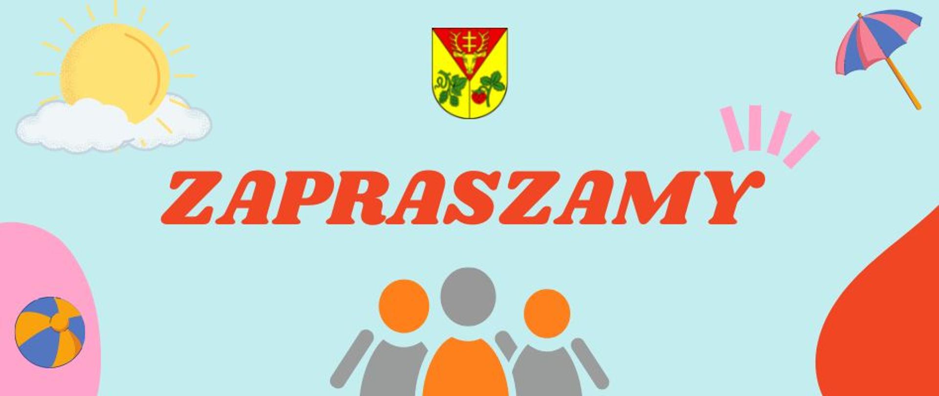napis zapraszamy