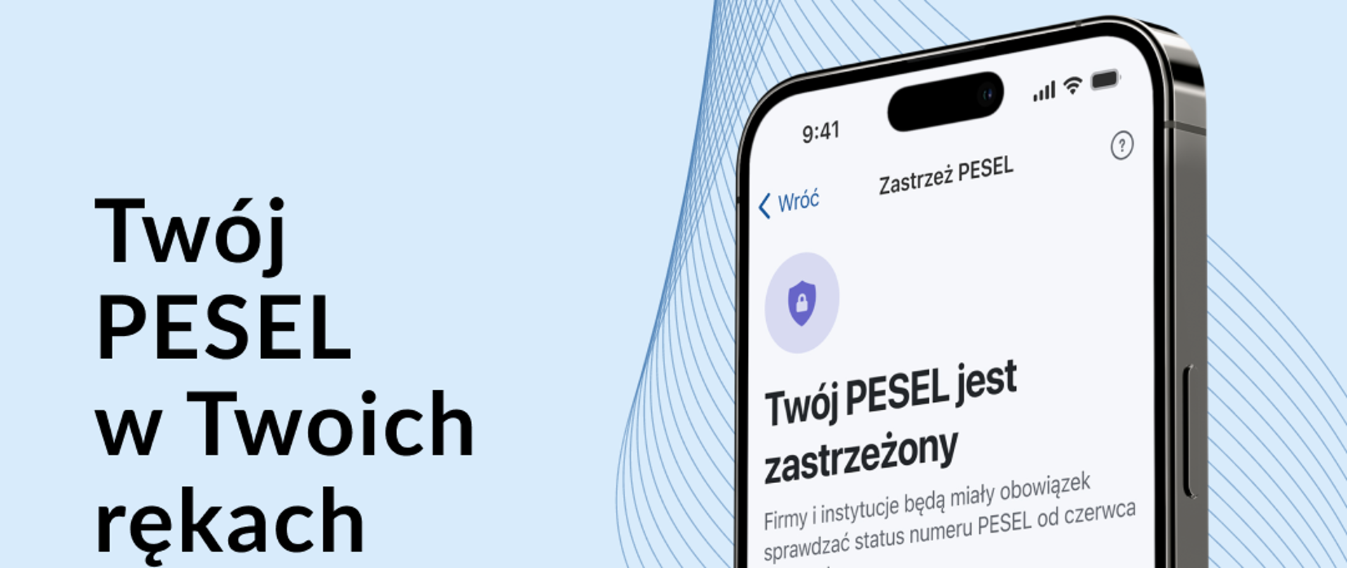 Zastrzeż PESEL
