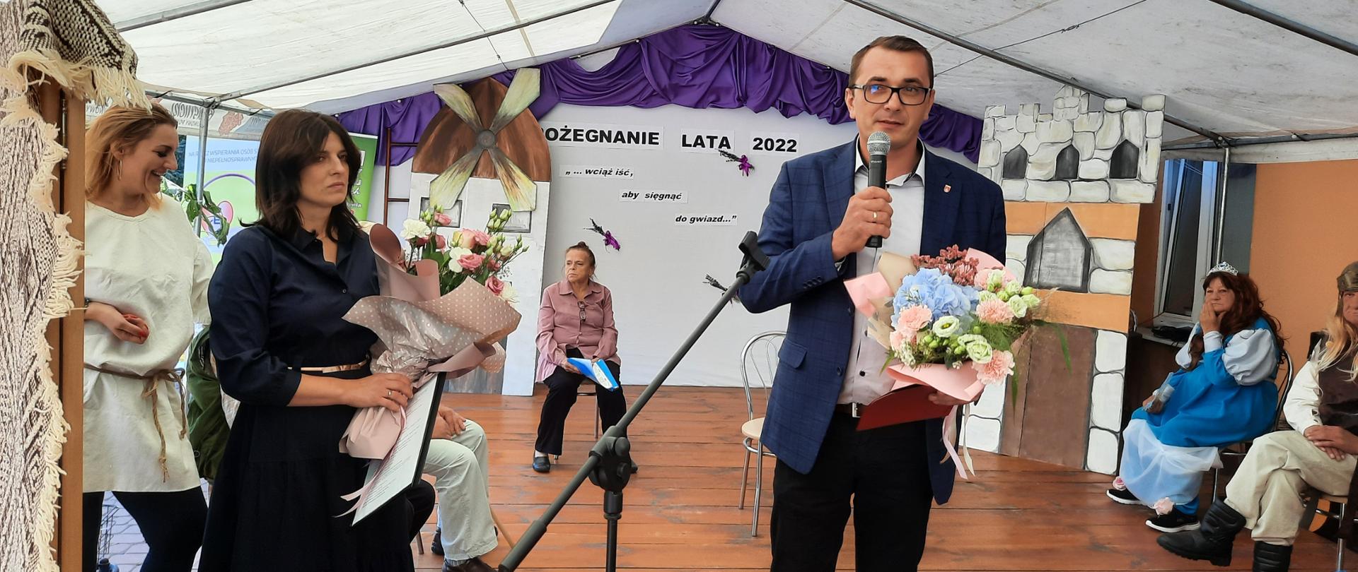 Piknik integracyjny dla środowiska domów pomocy społecznej zorganizowany w Popkowicach