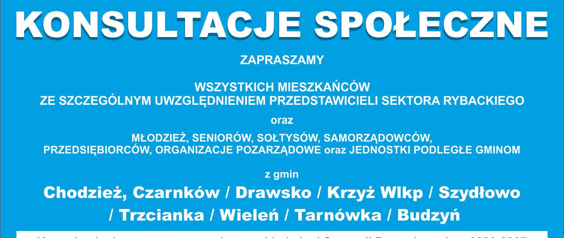 Konsultacje NGR plakat