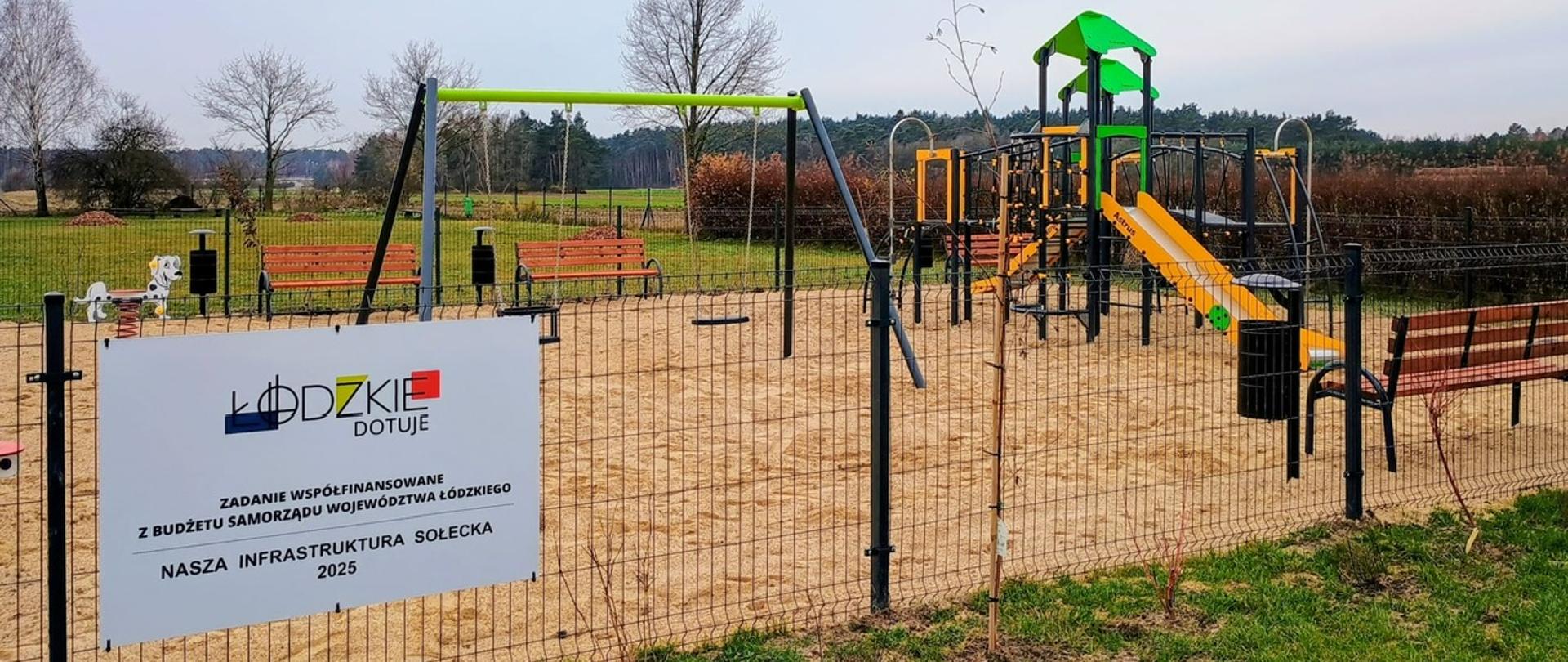 Plac zabaw w Mogilnie Dużym