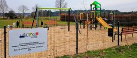 Plac zabaw w Mogilnie Dużym
