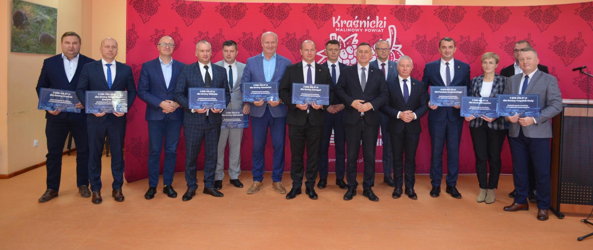 Wsparcie rządowe dla samorządowców z powiatu kraśnickiego!