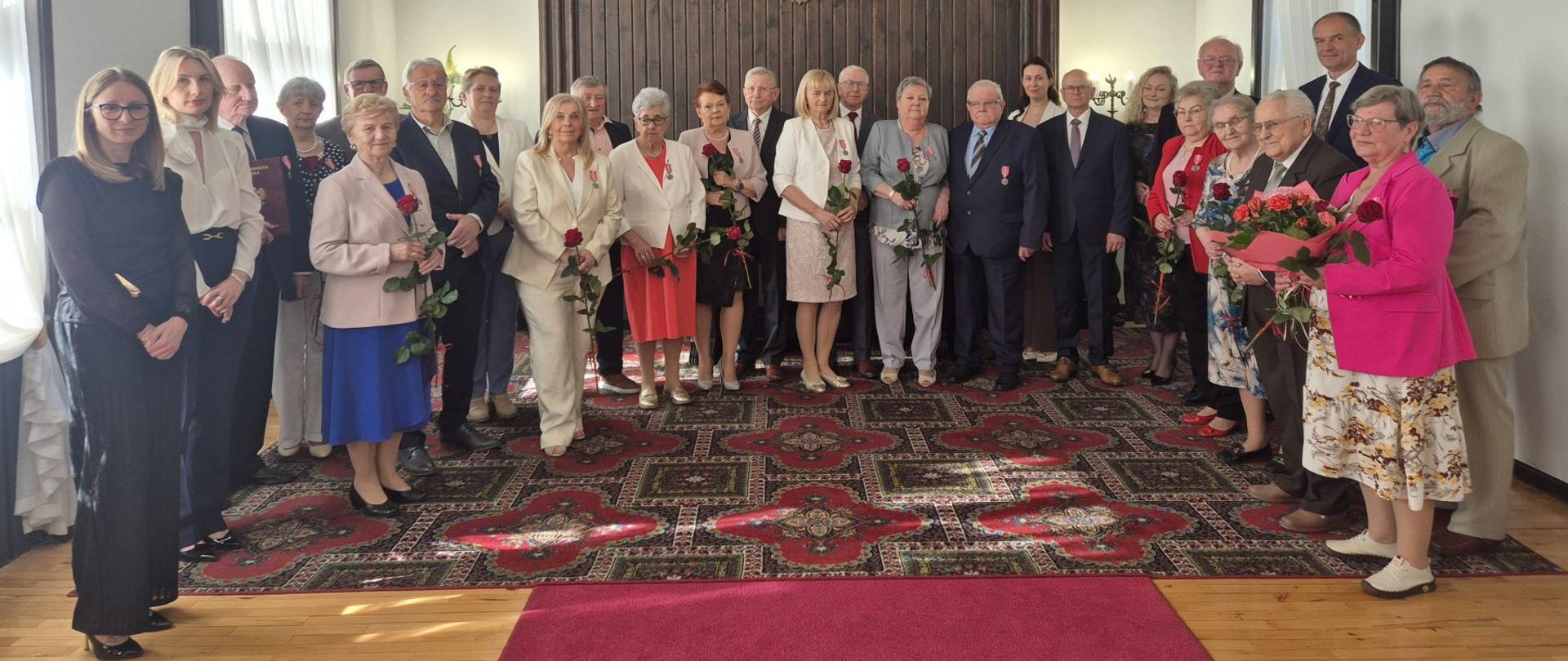 Zdjęcie grupowe jubilatów