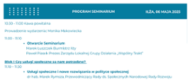 seminarium program