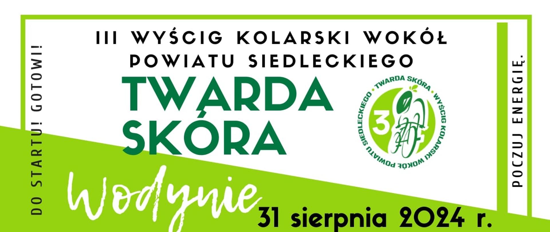 Plakat promocyjny TWARDA SKÓRA z programem