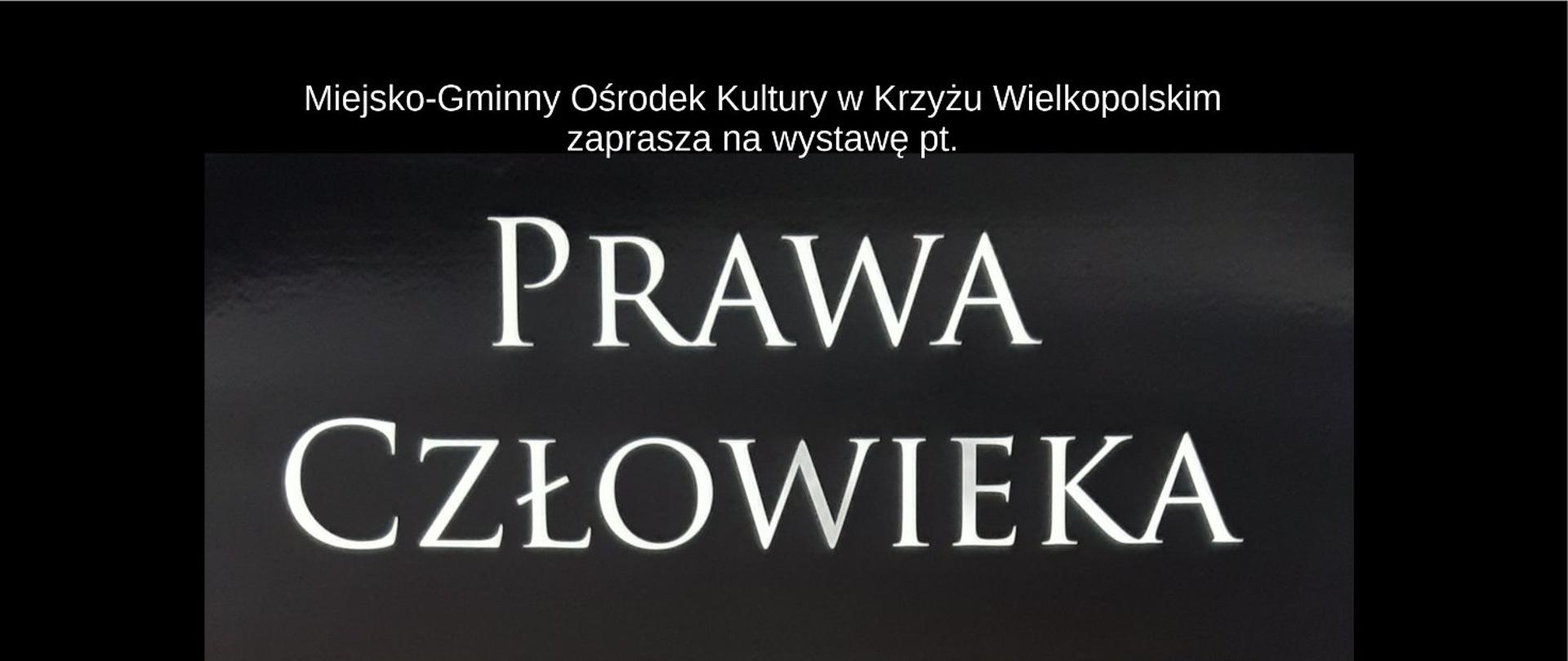 Miejsko-Gminny Ośrodek Kultury zaprasza na wystawę pt.
,,Prawa człowieka. Dostrzegam"
Maciej Byczkowski - Wystawa - Podróż - Medytacja
Codziennie w dniach, 1-10 czerwca, o godz. 12.00, zapraszamy do sali
widowiskowej na prezentację multimedialną dotyczącą wystawy z
komentarzem Andrzeja Seweryna