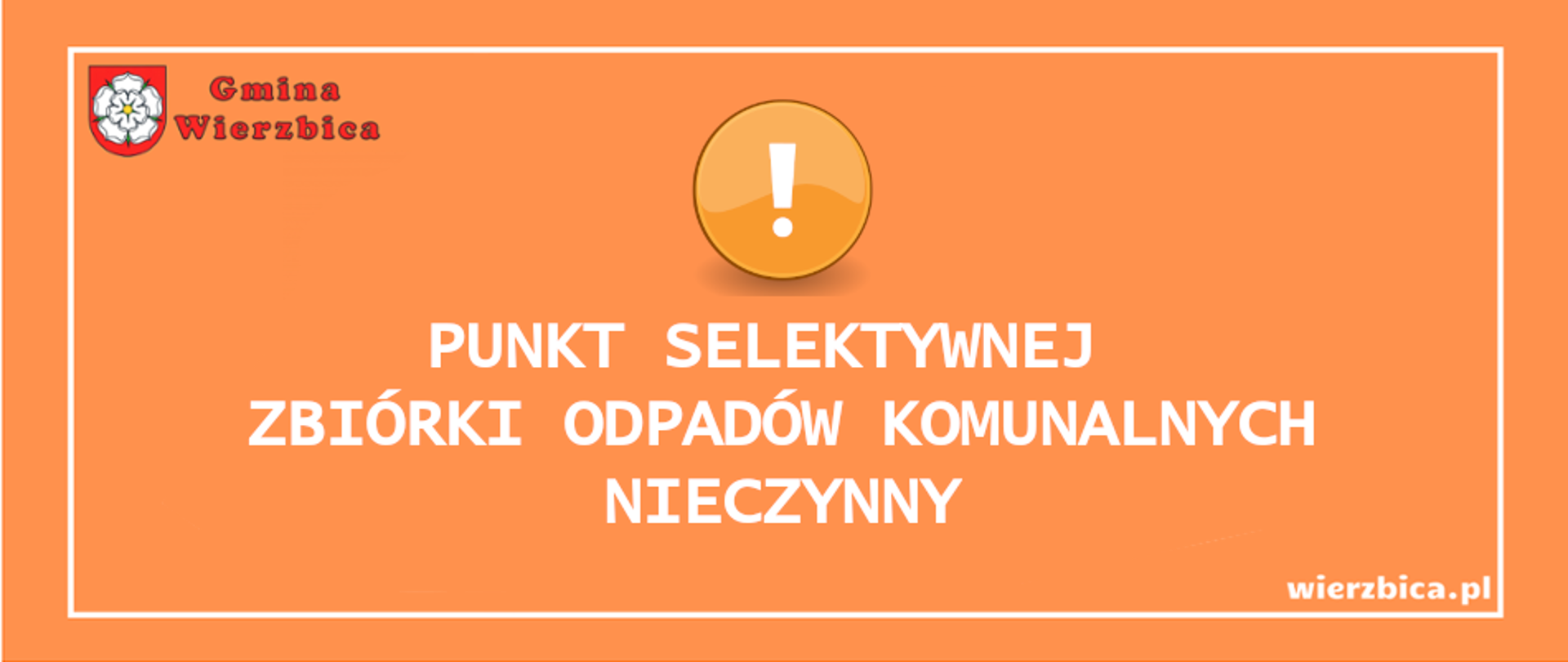 PSZOK Nieczynny