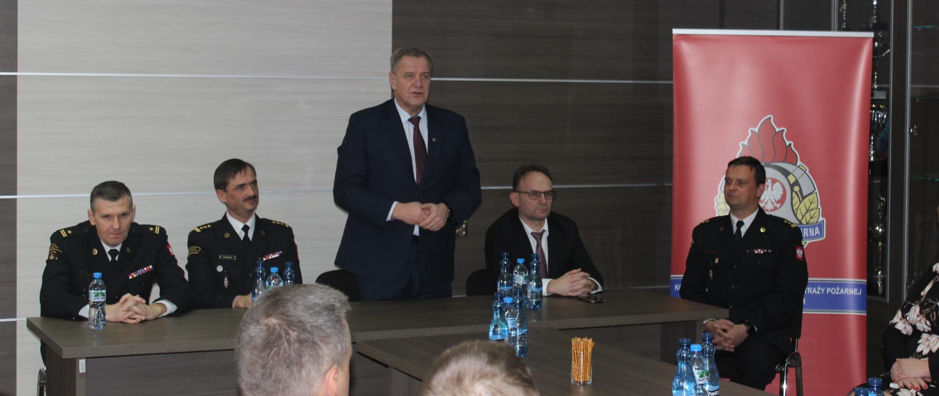 Narada podsumowująca w KP PSP w Bielsku Podlaskim