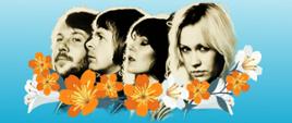 Plakat koncertu „Mamma Mia! Tribute to ABBA” w wykonaniu Teatru Variete Muza z Koszalina, z datą 24 maja 2026, godz. 17:00, w hali FunLab w Konstantynowie Łódzkim.