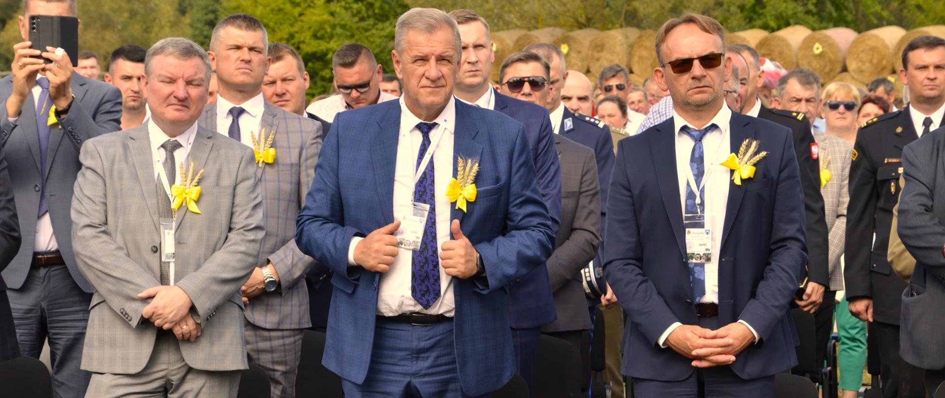 W Dożynkach Diecezjalnych w Łubinie Kościelnym uczestniczył starosta bielski Sławomir Jerzy Snarski i wicestarosta Piotr Bożko 