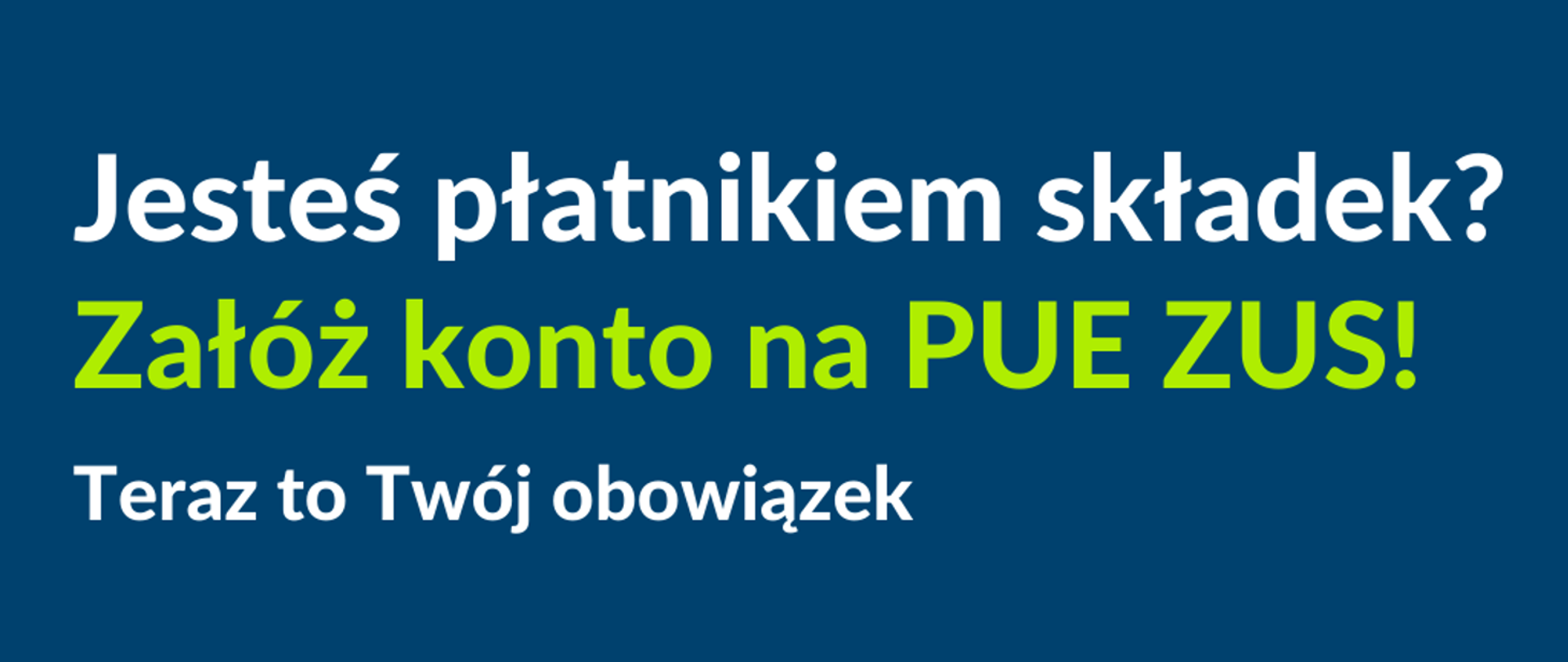 informacja pue zus