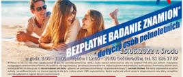 Bezpłatne badanie znamion - plakat informacyjny 