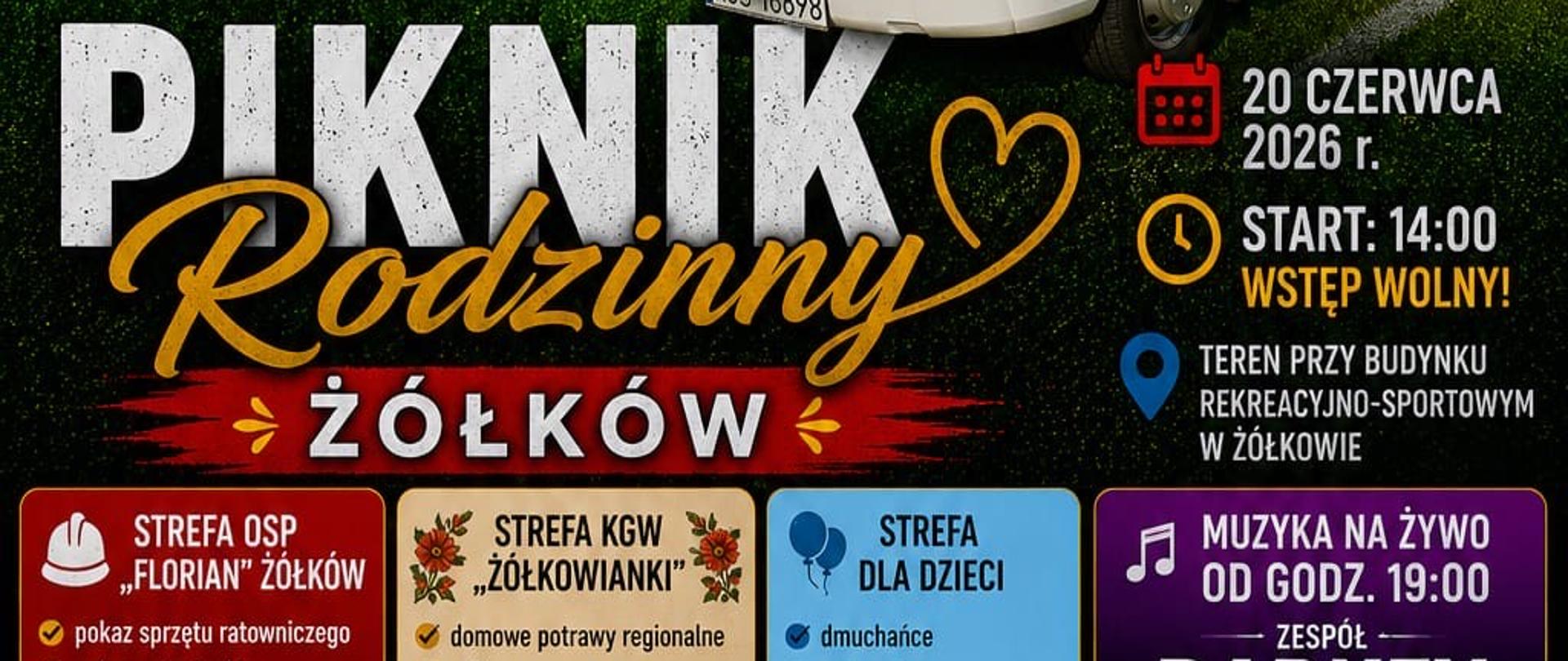 Piknik rodzinny w Żółkowie