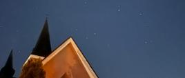 Niecodzienna lekcja astronomii w ZSP w Rokicinach Podhalańskich - niebo nad Rokicinami