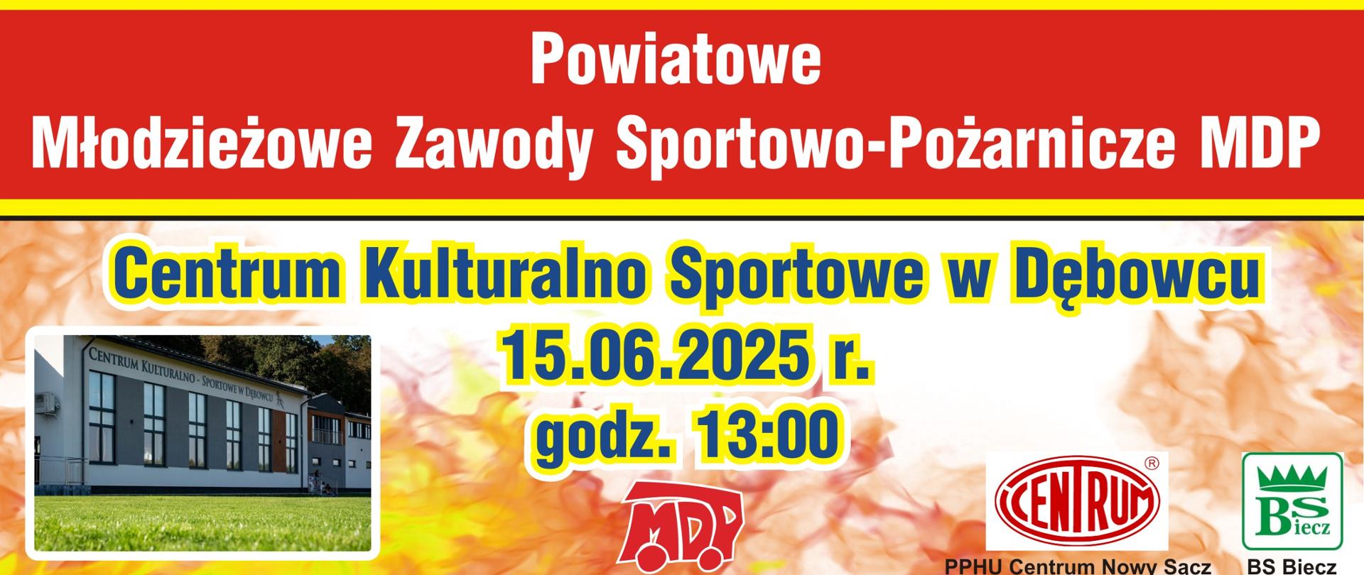 Powiatowe Młodzieżowe Zawody Sportowo- Pożarnicze MDP 2025