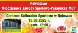 Powiatowe Młodzieżowe Zawody Sportowo- Pożarnicze MDP 2025
