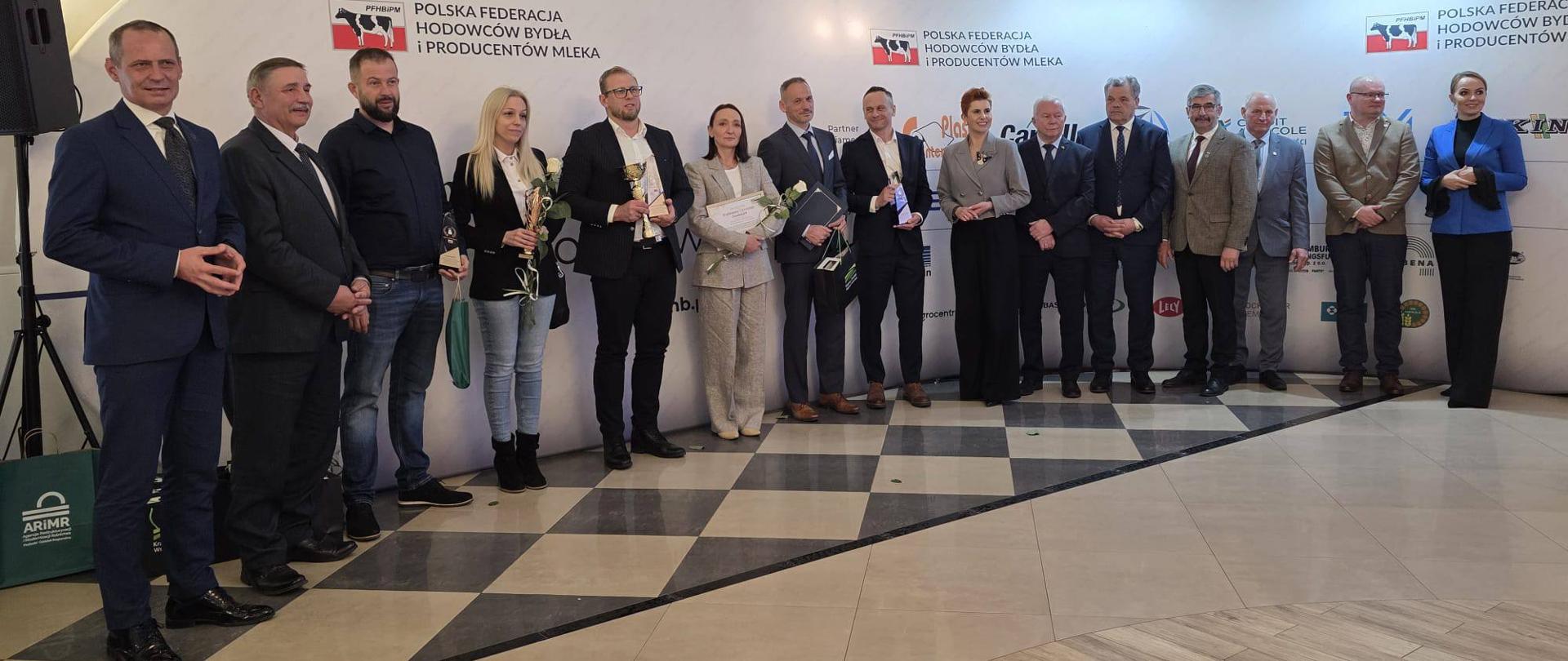 Waldemar i Krzysztof Kosińscy z Rudki - zdobywcy Mlecznych Laurów 2026 w kategorii stad od 501 do 1000 krów