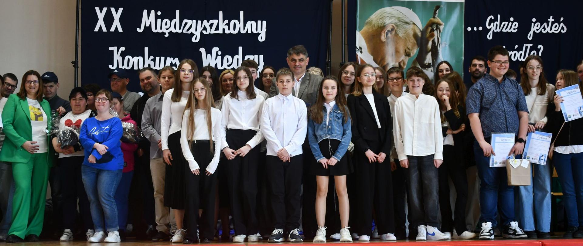 XX Międzyszkolny Konkurs Wiedzy o Świętym Janie Pawle II 