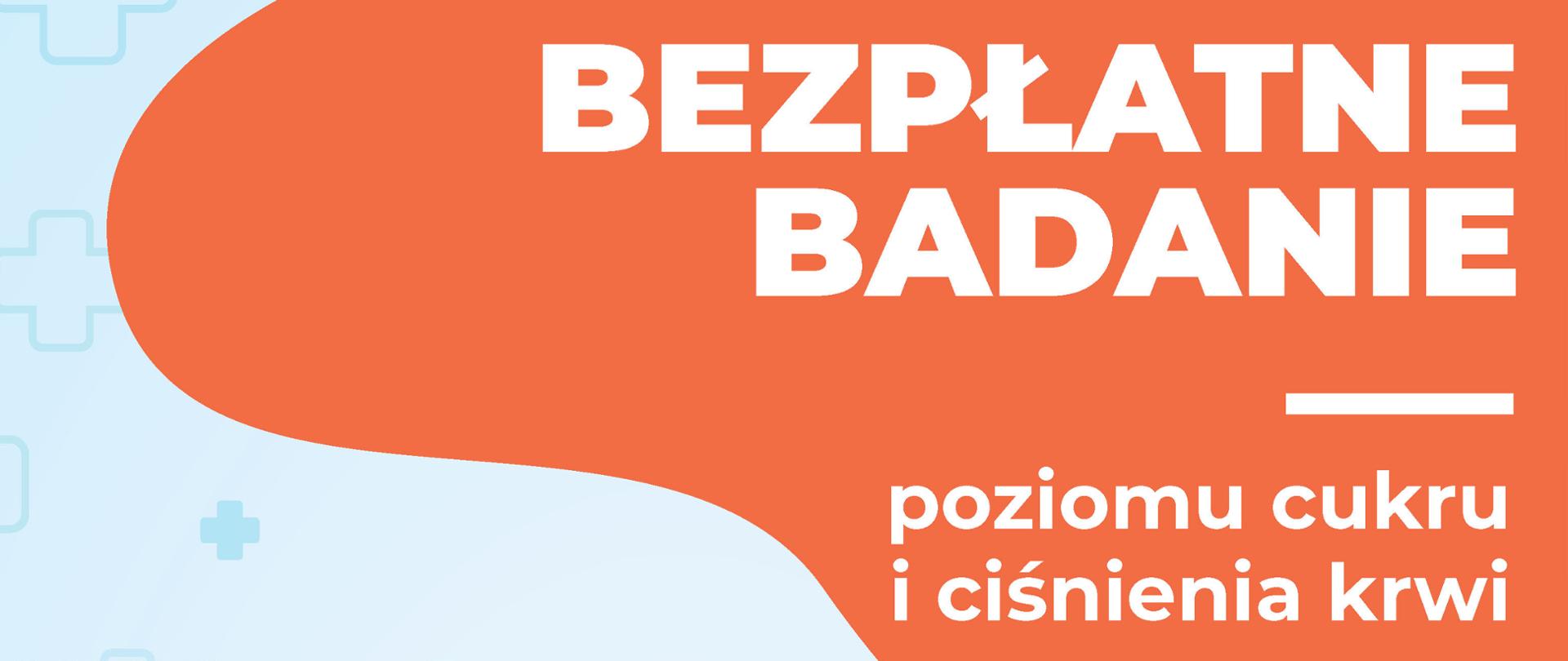 Plakat zachęcający do wzięcia udziału w bezpłatnych badaniach poziomu cukru i ciśnienia krwi. Grafika glukometru i ciśnieniomierza. Zaprasza Koło Diabetyków w Konstantynowie Łódzkim. 6 września 2023 roku 11.00-14.00. Miejski Ośrodek Kultury w Konstantynowie Łódzkim ulica Łódzka 28. Logo miasta. Zapobiegamy — nie czekamy, świadomość zagrożeń w cukrzycy.