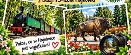 Na plakacie umieszczono informacje o wydarzeniu, zawarte w artykule. 