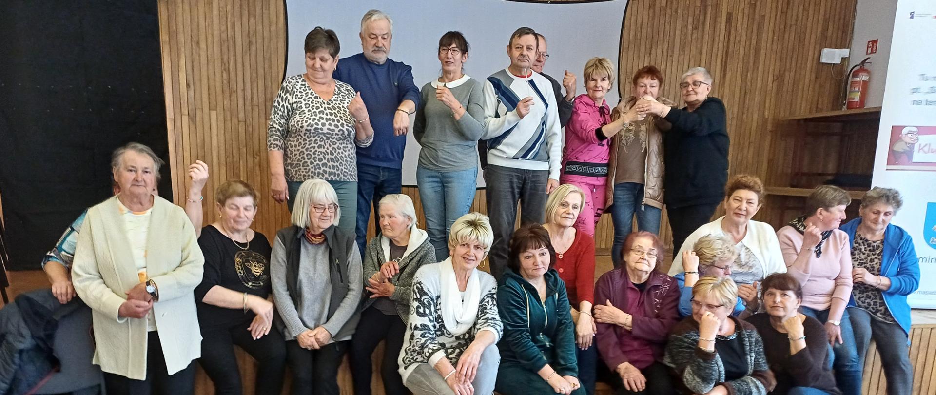 Klub Seniora Chrząstówka - zajęcia edukacyjne