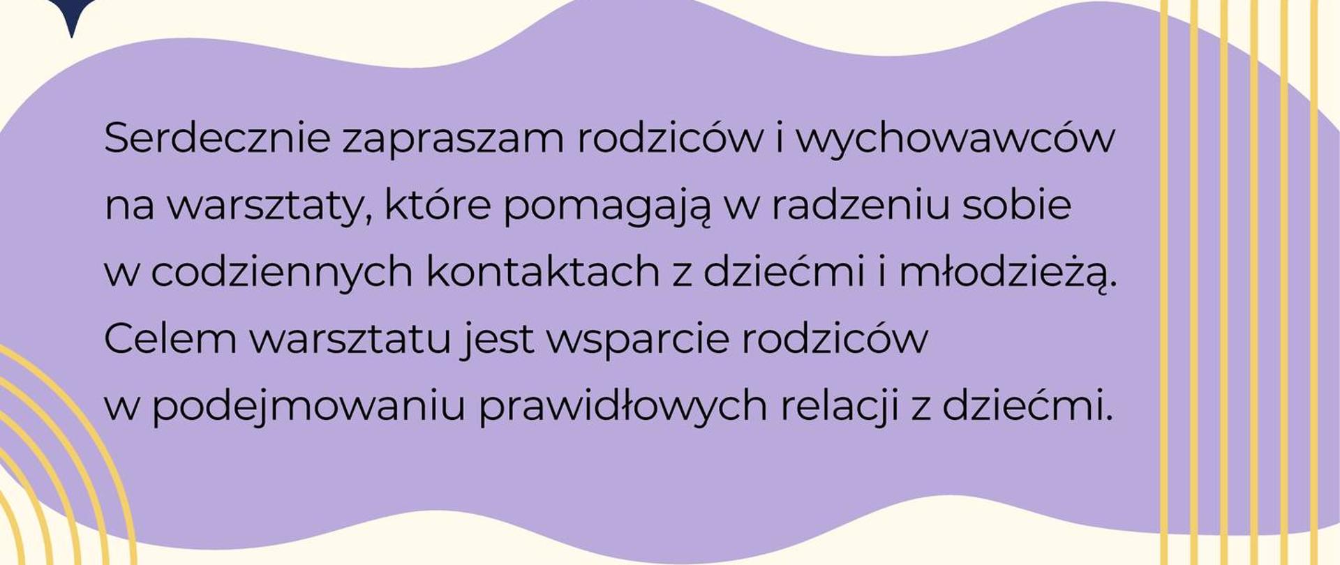 Warsztaty wychowawcze