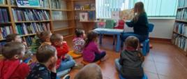 Zajęcia w bibliotece z pracownikami instytucji