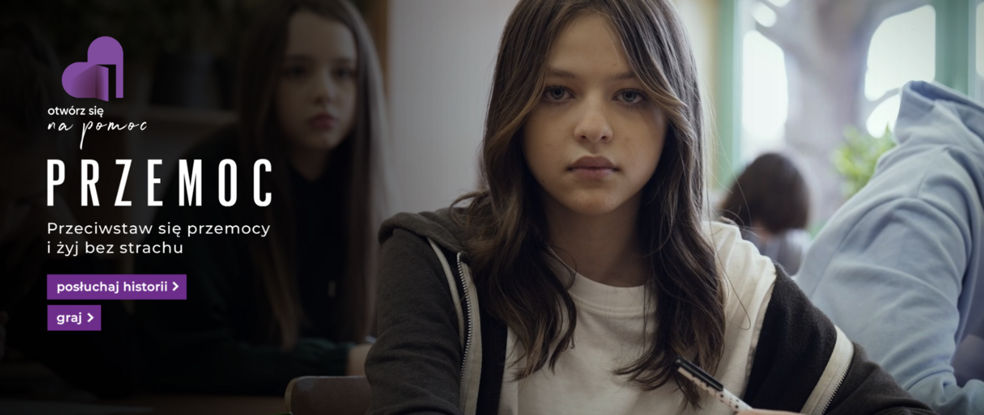 Otwórz się na pomoc - przemoc