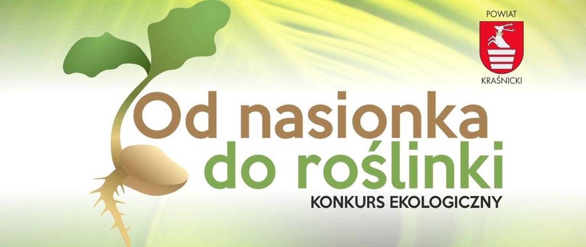 Konkurs ekologiczny „Od nasionka do roślinki”