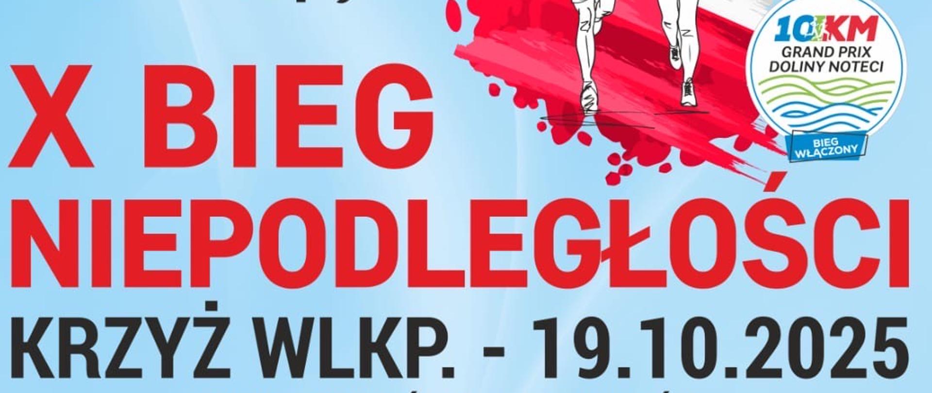 X Bieg Niepodległości - zaproszenie