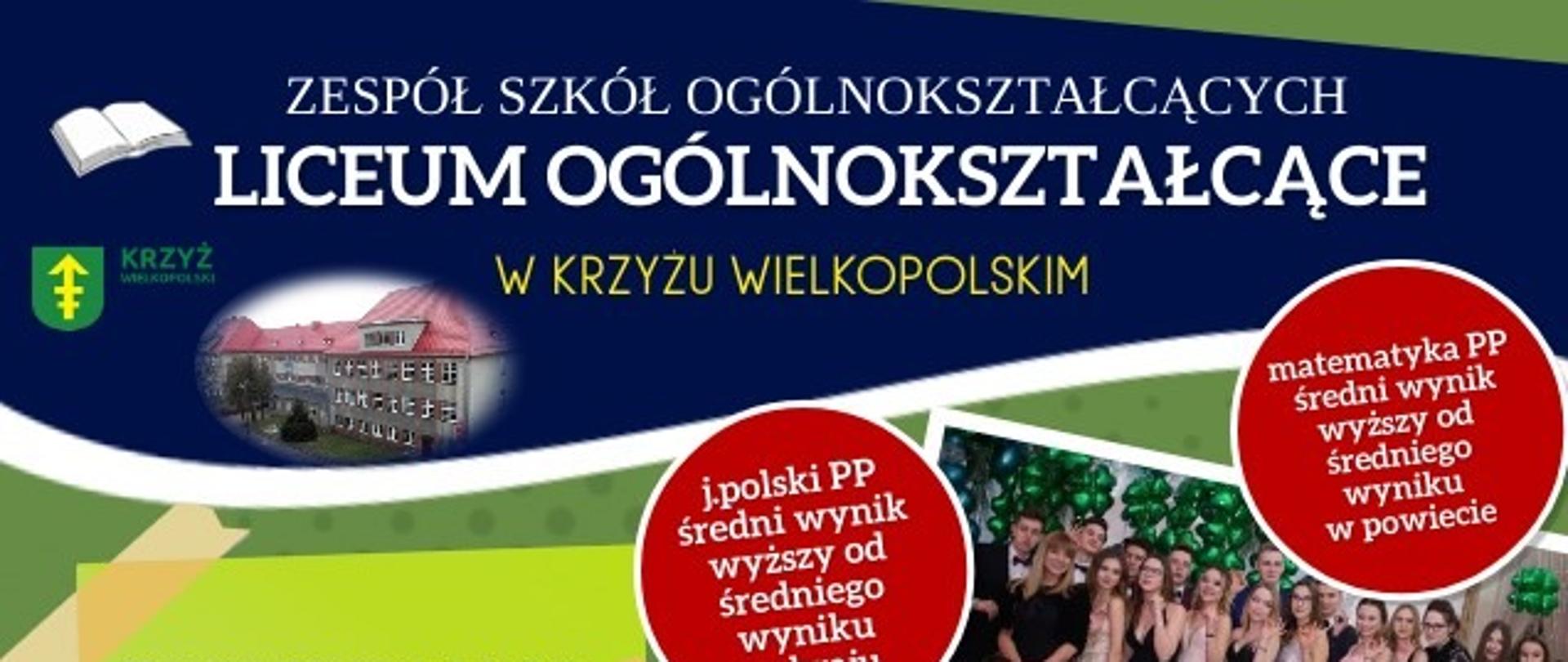 Liceum Ogólnokształcące - plakat rekrutacyjny