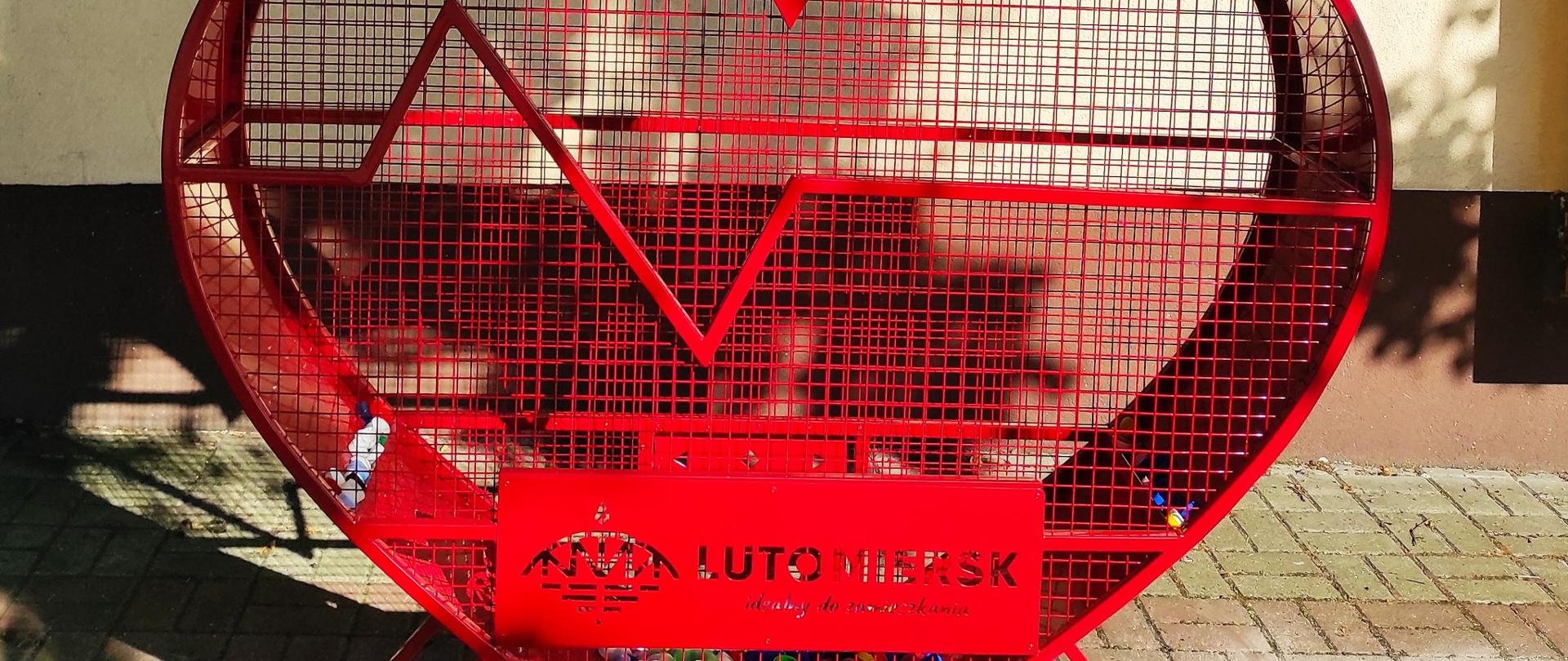 serduszko na nakrętki