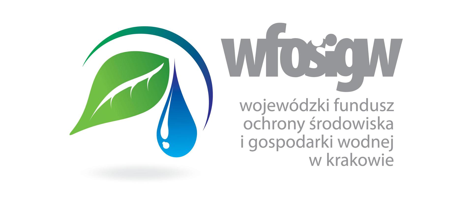 Logotyp WFOŚiGW w Krakowie