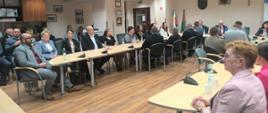 Uroczysta sesja - podpisanie porozumienia o kontynuacji współpracy z Gminą Redzikowo.