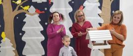 Moment wręczenia nagród