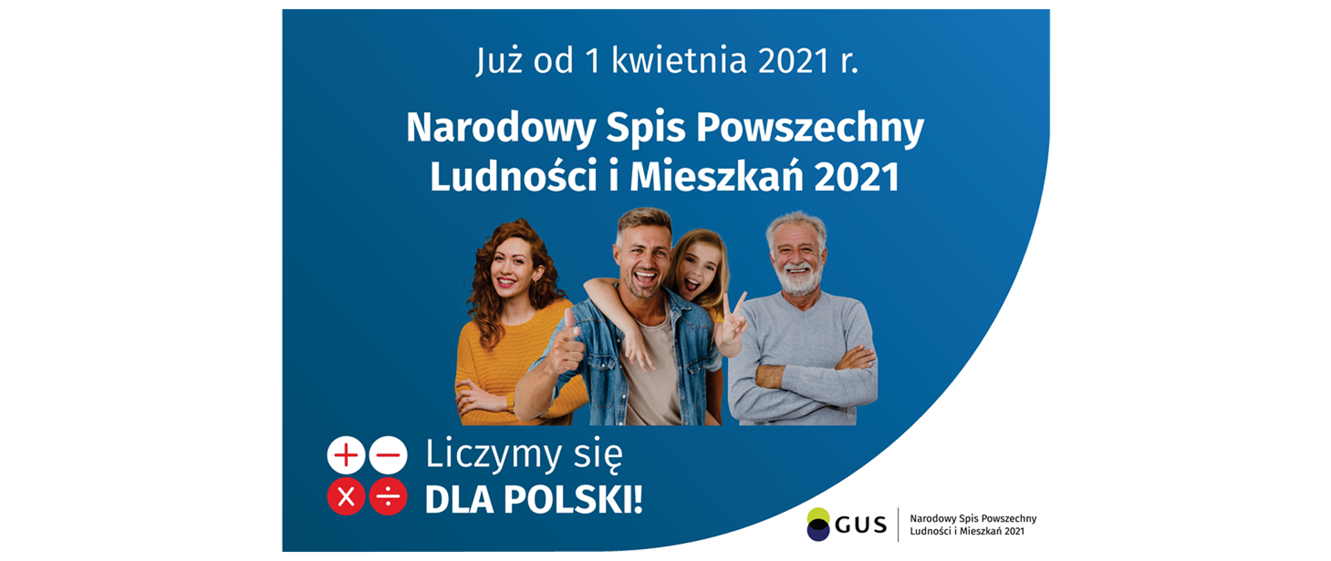 Już od 1 kwietnia 2021 r. Narodowy Spis Powszechny Ludności i Mieszkań 2021