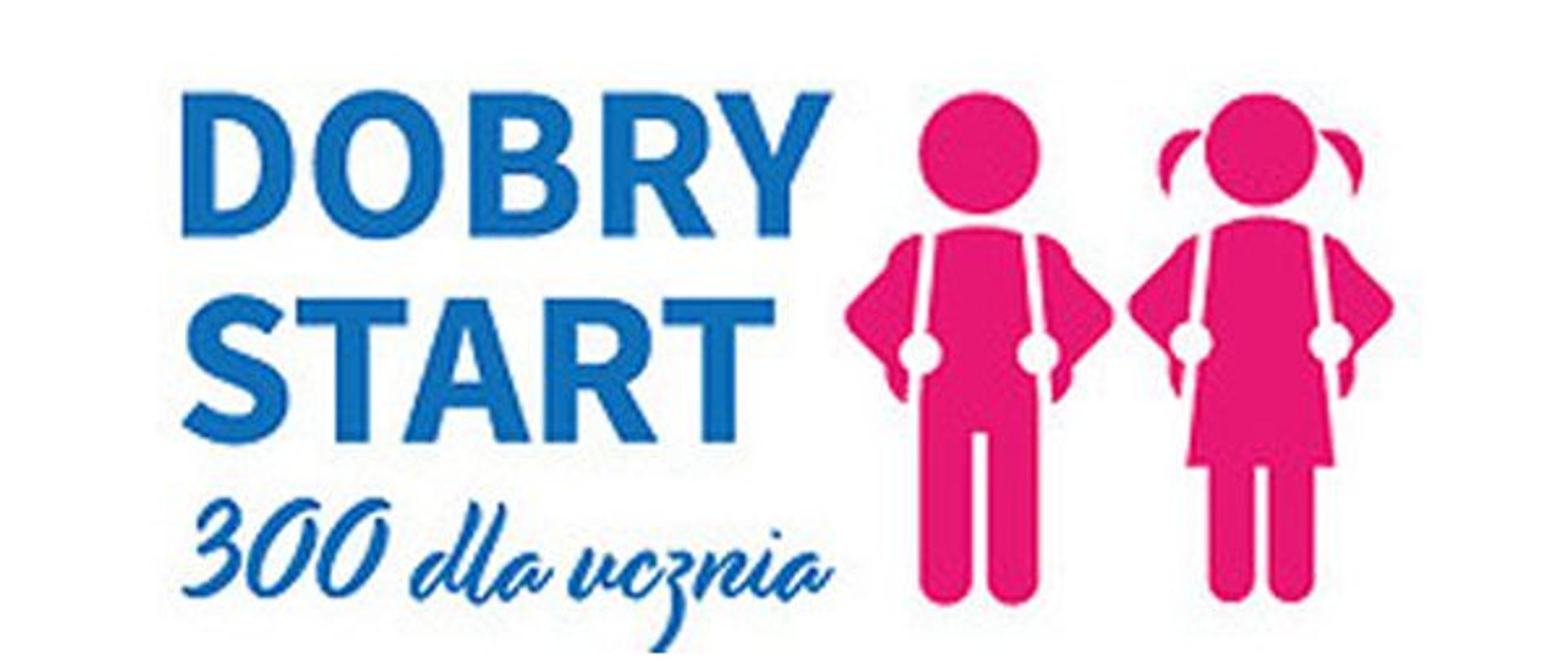 Plansza z zapisem - Dobry start z ikonami uczniów