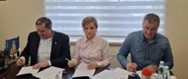 Podpisanie umowy na Rozbudowę infrastruktury wodno-kanalizacyjnej na terenie Gminy Raba Wyżna - część II - sieć kanalizacyjna.