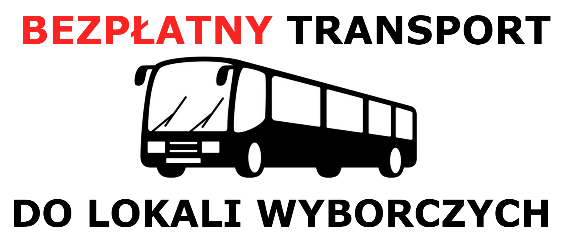 Bezpłatny transport do lokalu wyborczego podczas II tury Wyborów