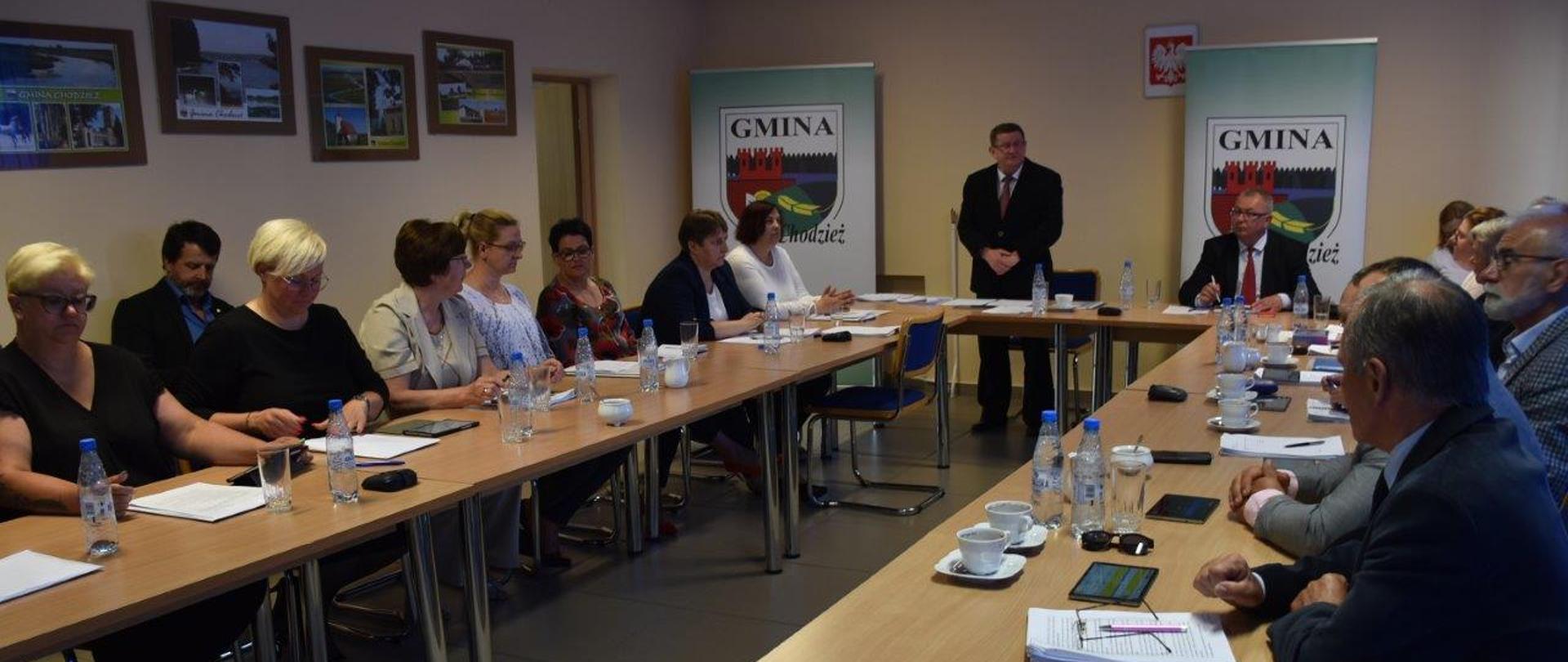 Otwarcie obrad sesji rady Gminy Chodzież