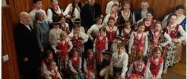 Kolaż zdjęć ze spotkania z biskupem