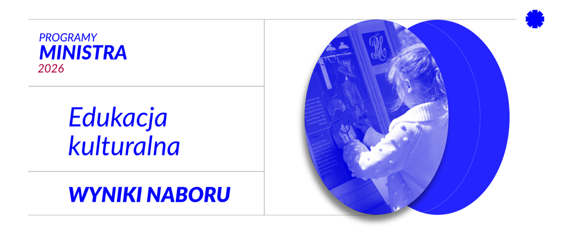 Programy Ministra 2026. Edukacja Kulturalna. Wyniki Naboru 
