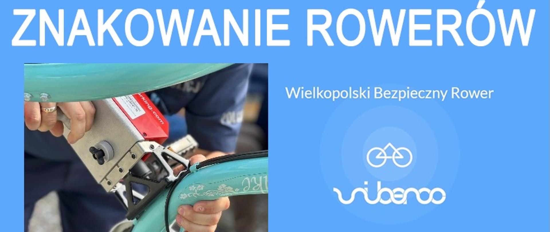 Znakowanie rowerów plakat