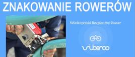 Znakowanie rowerów plakat