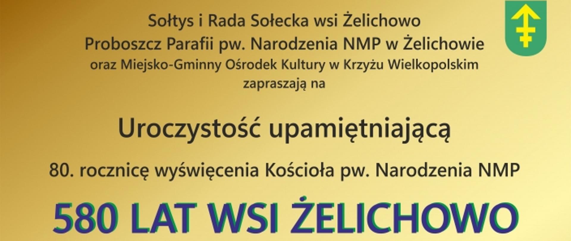 580-lecie wsi Żelichowo