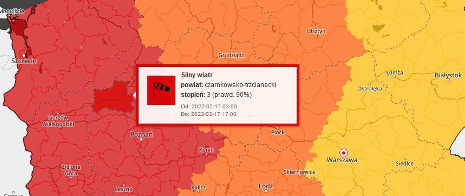 Ostrzeżenie meteo