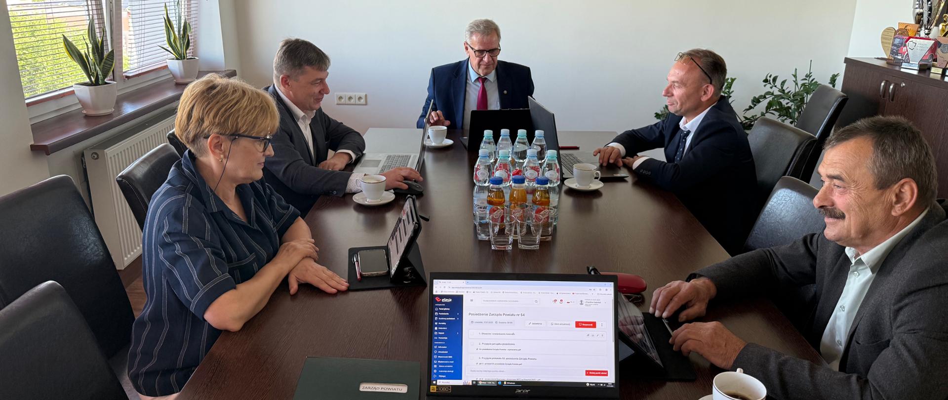 Posiedzenie Zarządu Powiatu 