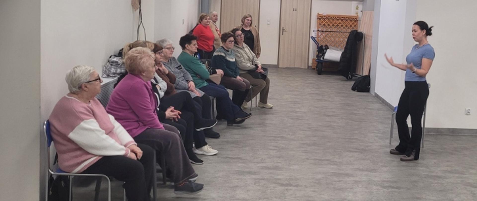 Spotkanie organizacyjne w Klubie Seniora